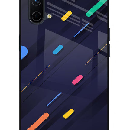 Abstract Design Oneplus Nord CE 5G Glass Case