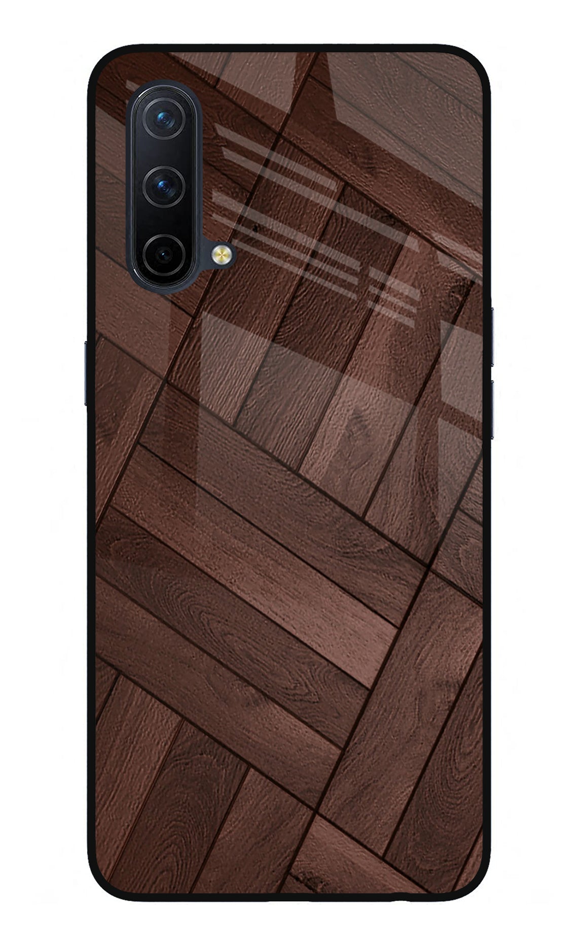 Wooden Texture Design Oneplus Nord CE 5G Back Cover