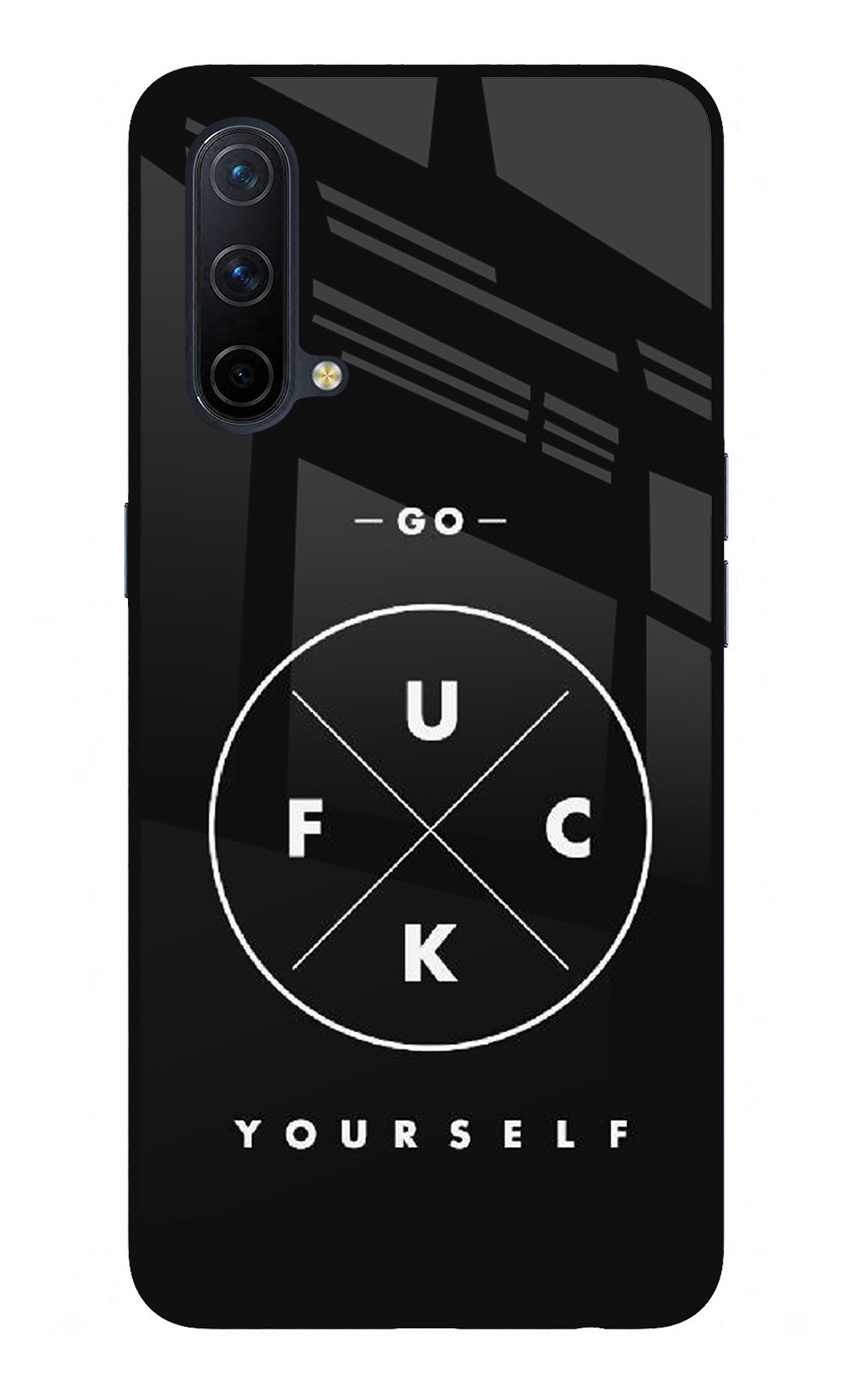 Go Fuck Yourself Oneplus Nord CE 5G Back Cover