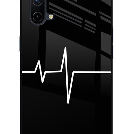 Heart Beats Oneplus Nord CE 5G Glass Case Back Cover by Casekaro