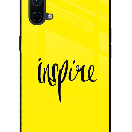 Inspire Oneplus Nord CE 5G Glass Case Back Cover by Casekaro