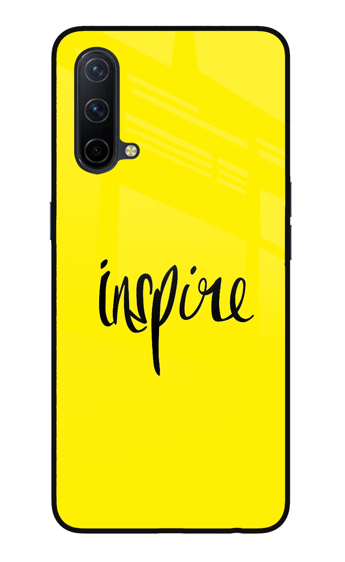 Inspire Oneplus Nord CE 5G Glass Case Back Cover by Casekaro