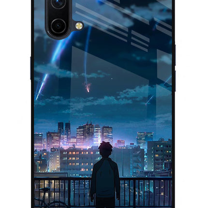 Anime Oneplus Nord CE 5G Glass Case Back Cover by Casekaro