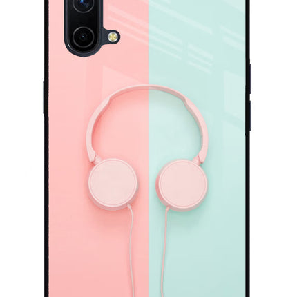Music Lover Oneplus Nord CE 5G Glass Case Back Cover by Casekaro