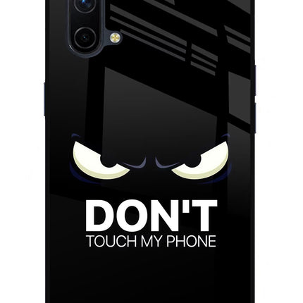 Don'T Touch My Phone Oneplus Nord CE 5G Glass Case