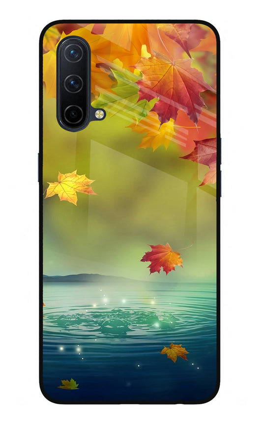 Flowers Oneplus Nord CE 5G Glass Case