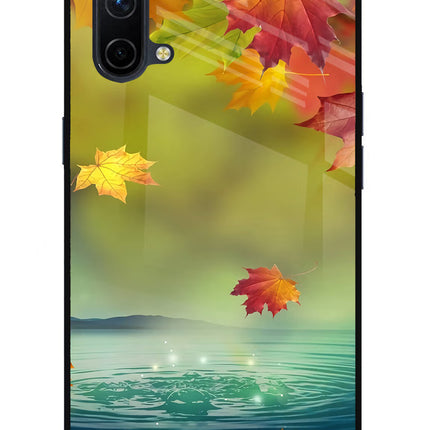 Flowers Oneplus Nord CE 5G Glass Case