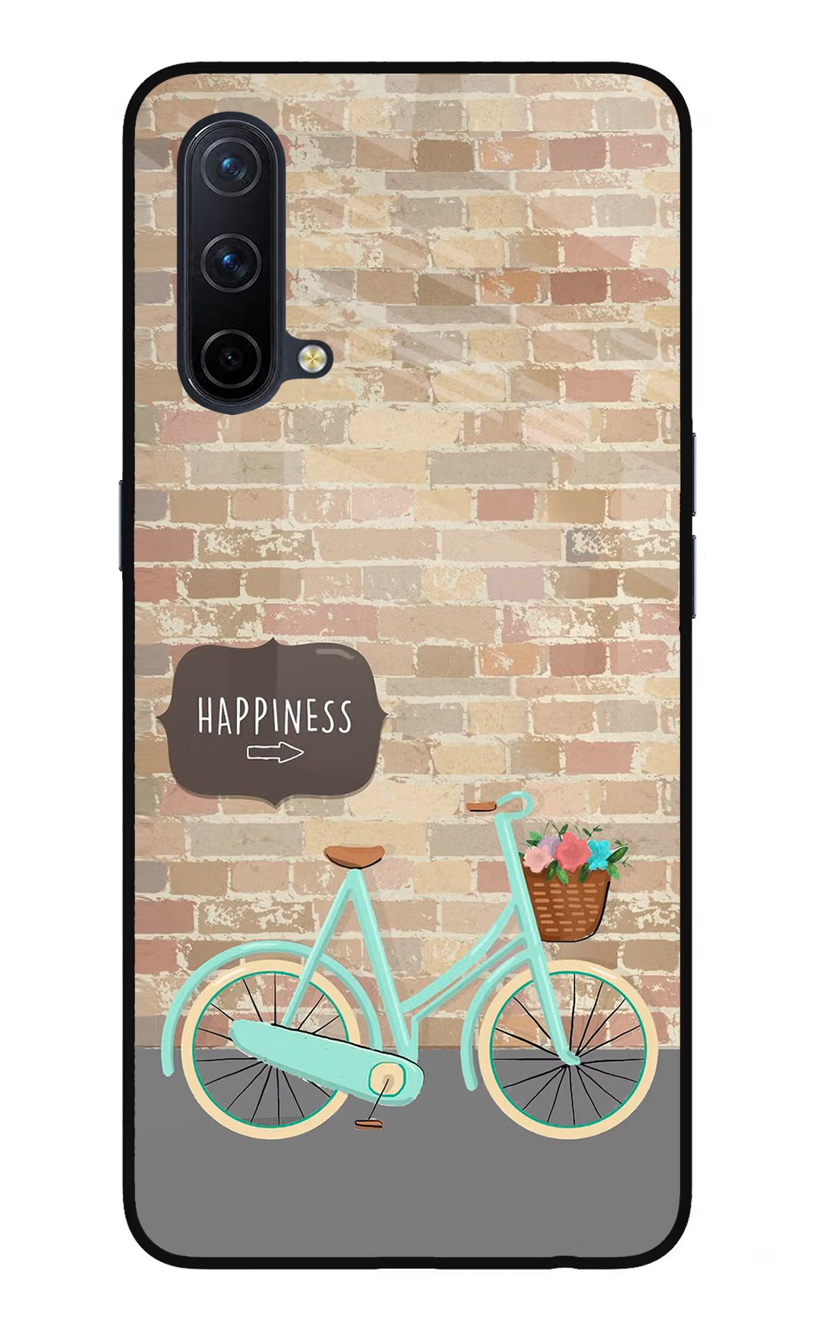 Happiness Artwork Oneplus Nord CE 5G Glass Case