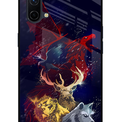 Game Of Thrones Oneplus Nord CE 5G Glass Case Back Cover by Casekaro