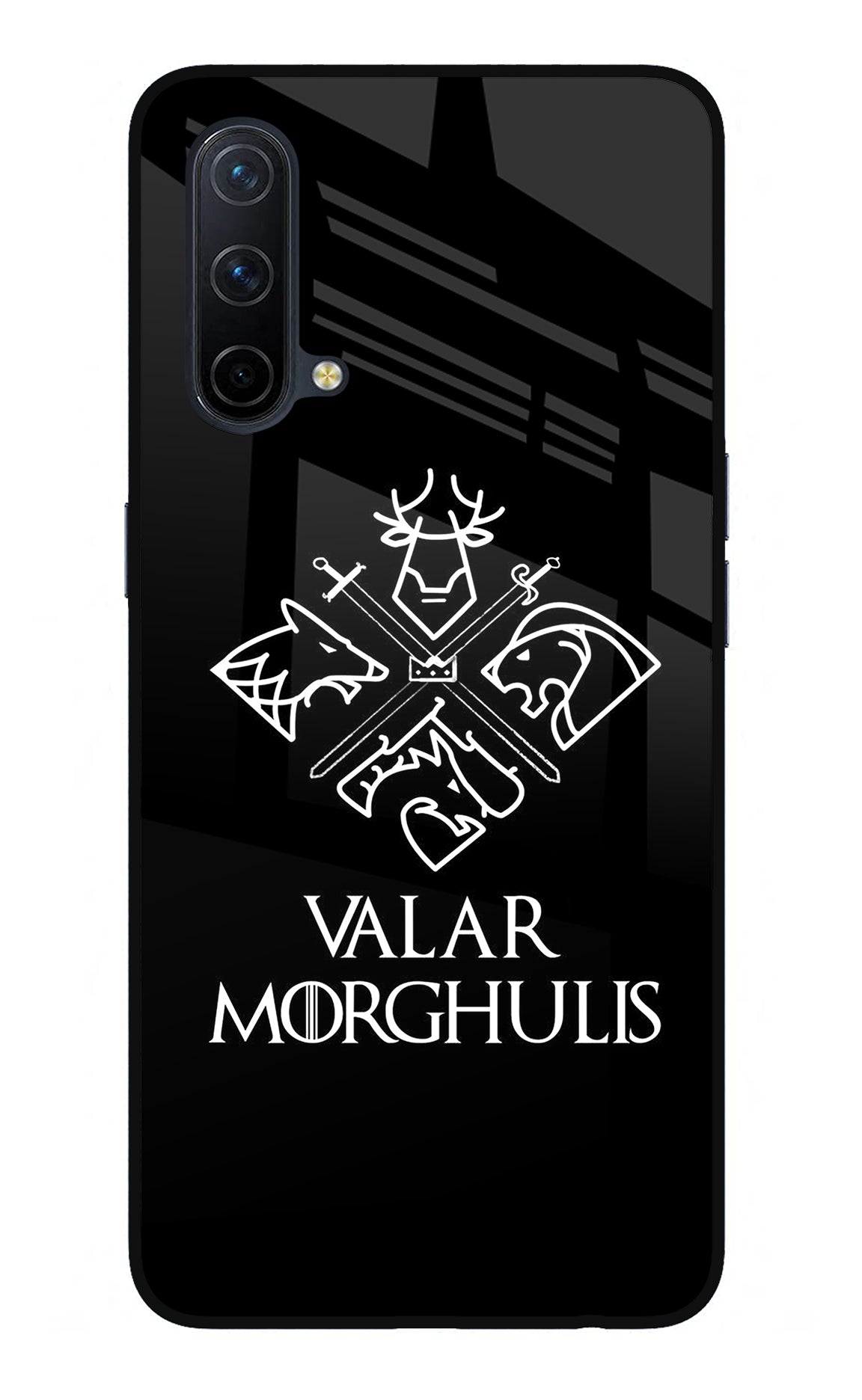 Valar Morghulis | Game Of Thrones Oneplus Nord CE 5G Glass Case