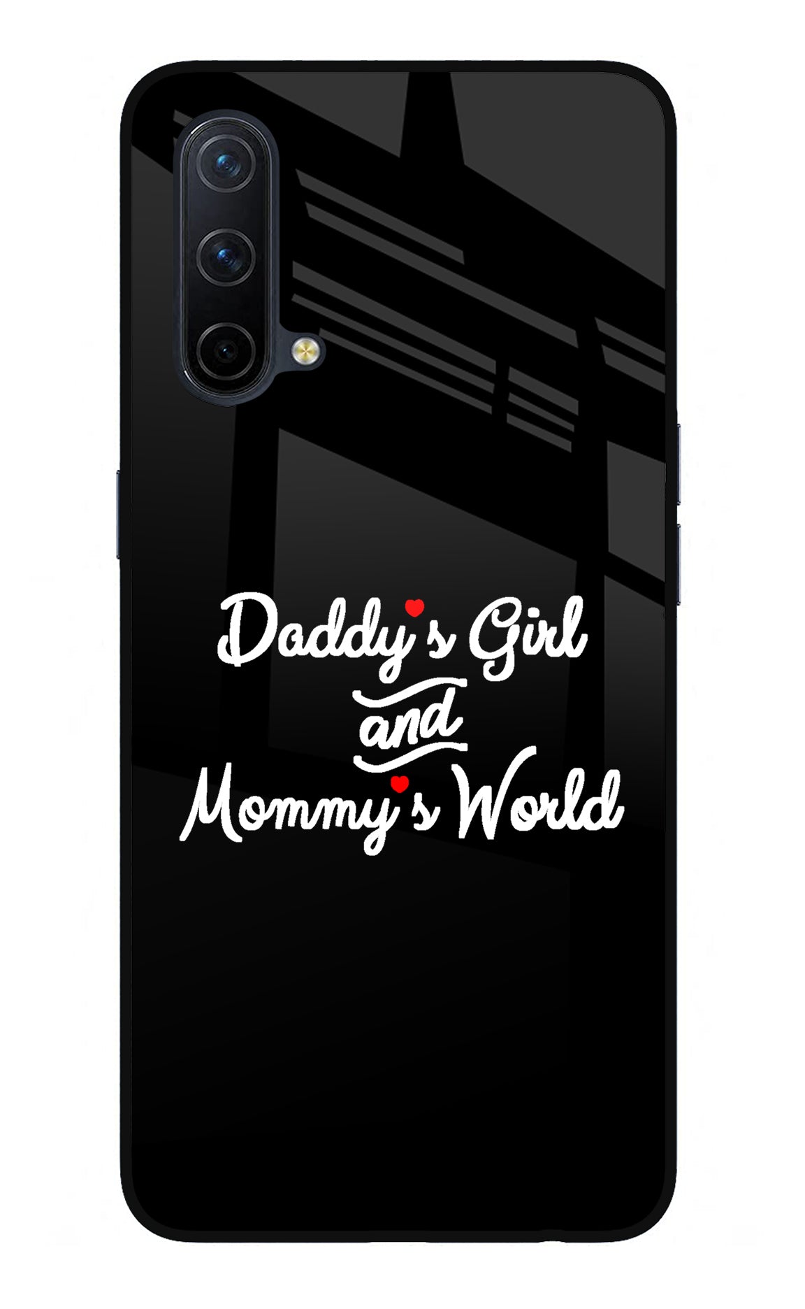 Daddy's Girl and Mommy's World Oneplus Nord CE 5G Back Cover