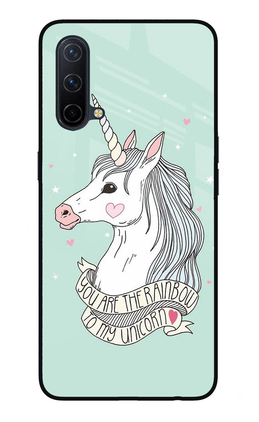 Unicorn Wallpaper Oneplus Nord CE 5G Back Cover, Glass case