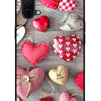 Love Wallpaper Oneplus Nord CE 5G Glass Case Back Cover by Casekaro