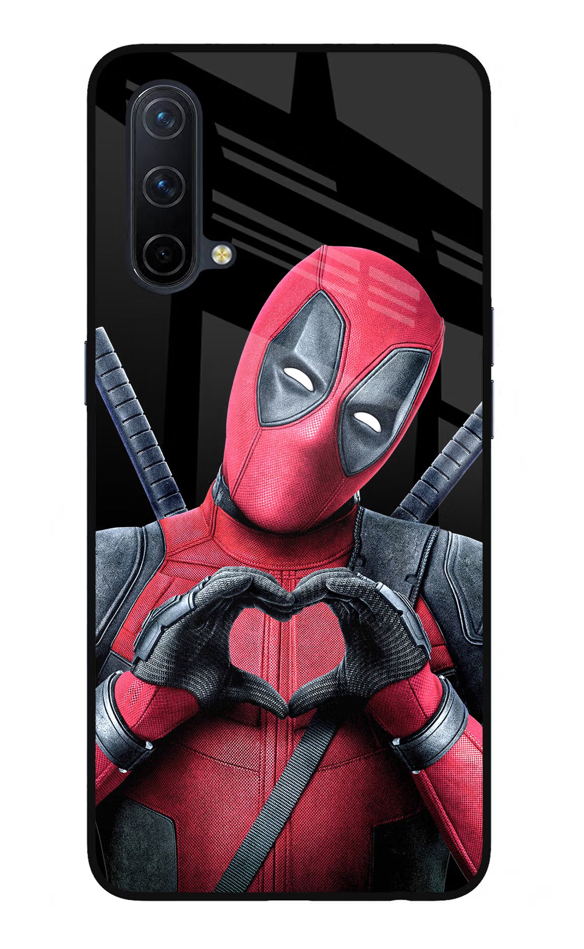 Deadpool Oneplus Nord CE 5G Glass Case Back Cover by Casekaro