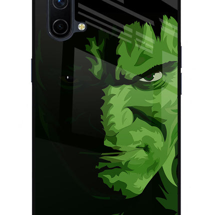 HULK Oneplus Nord CE 5G Glass Case Back Cover by Casekaro