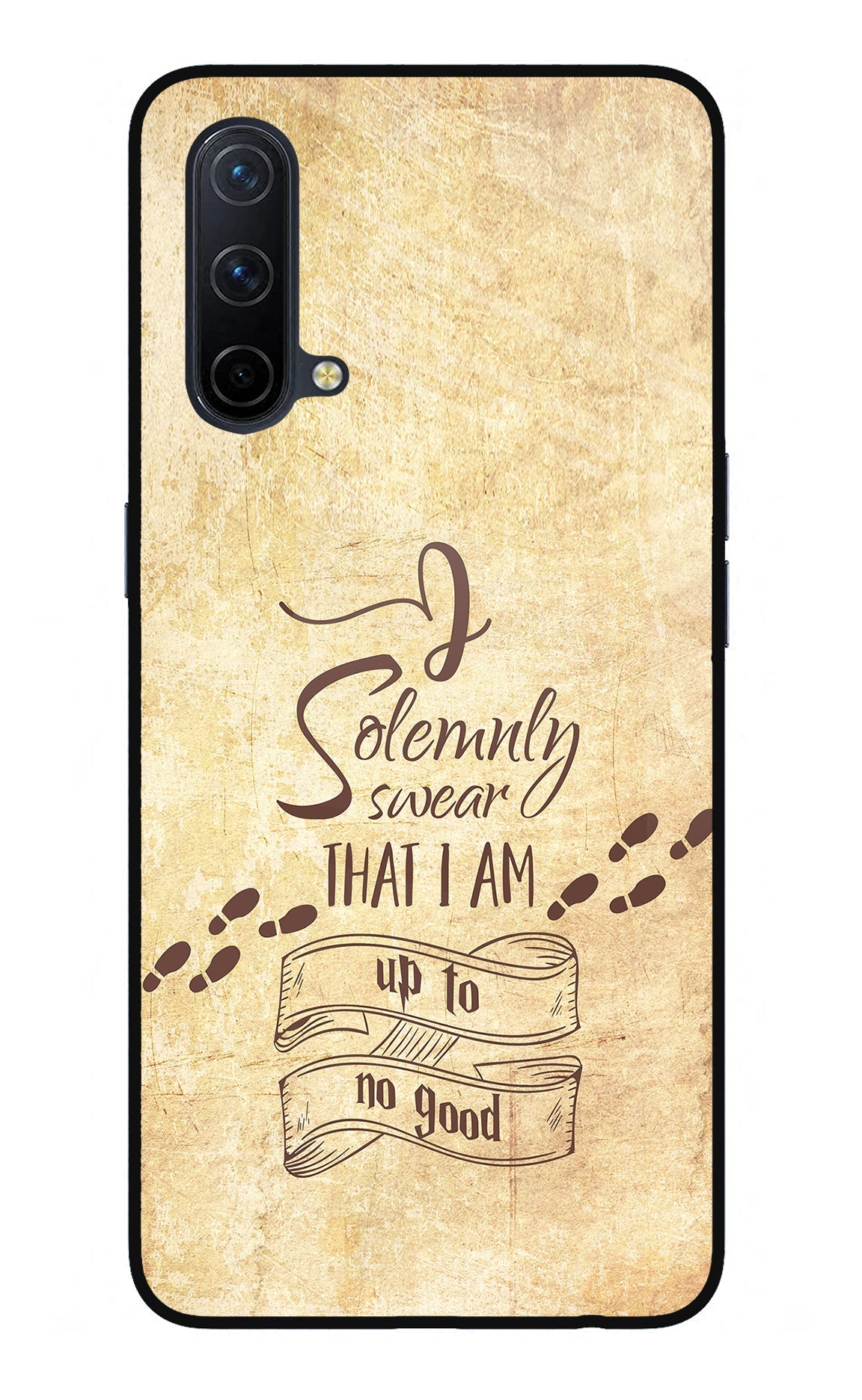 I Solemnly swear that i up to no good Oneplus Nord CE 5G Back Cover