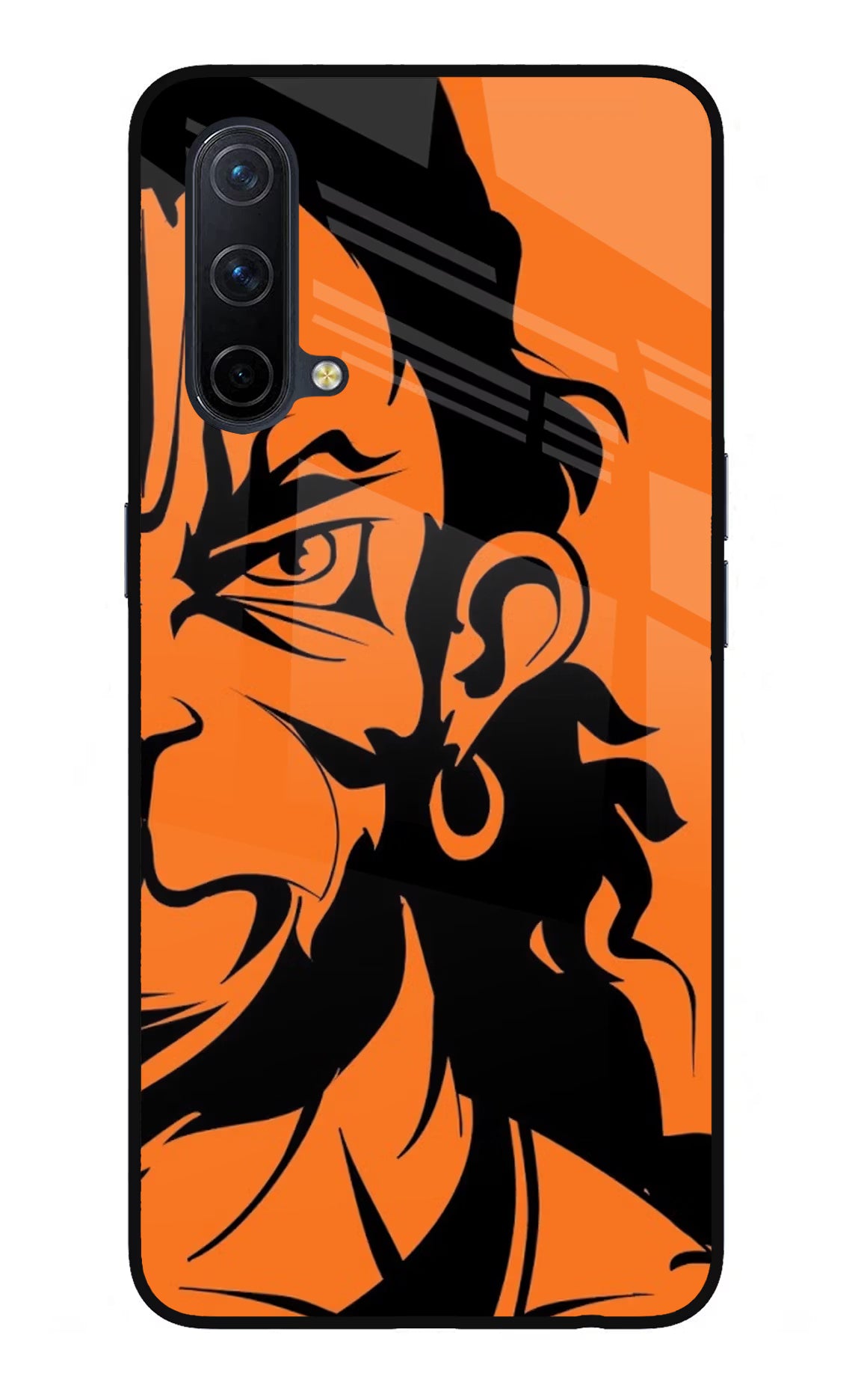 Hanuman Oneplus Nord CE 5G Glass Case Back Cover by Casekaro