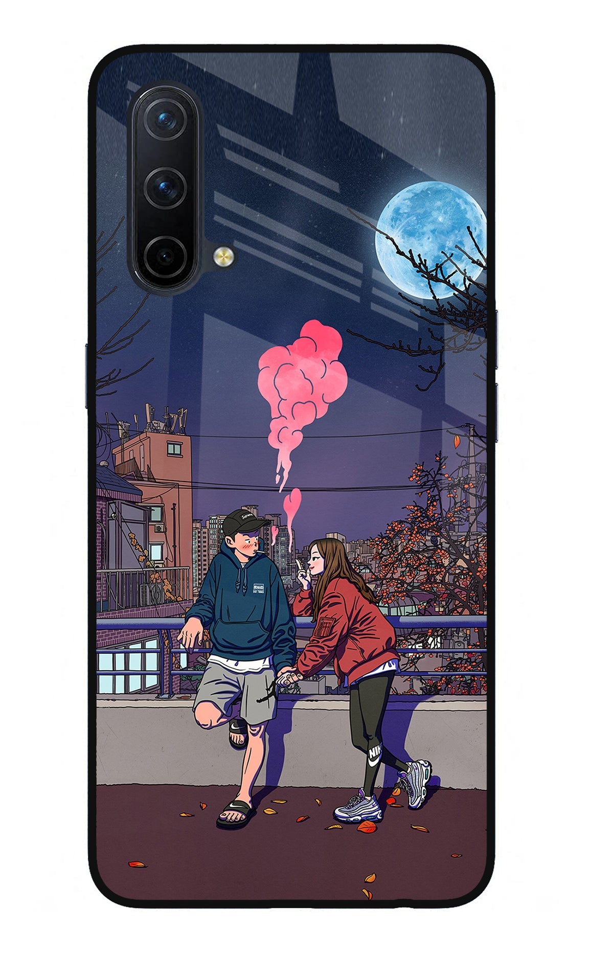 Chilling Couple Oneplus Nord CE 5G Back Cover