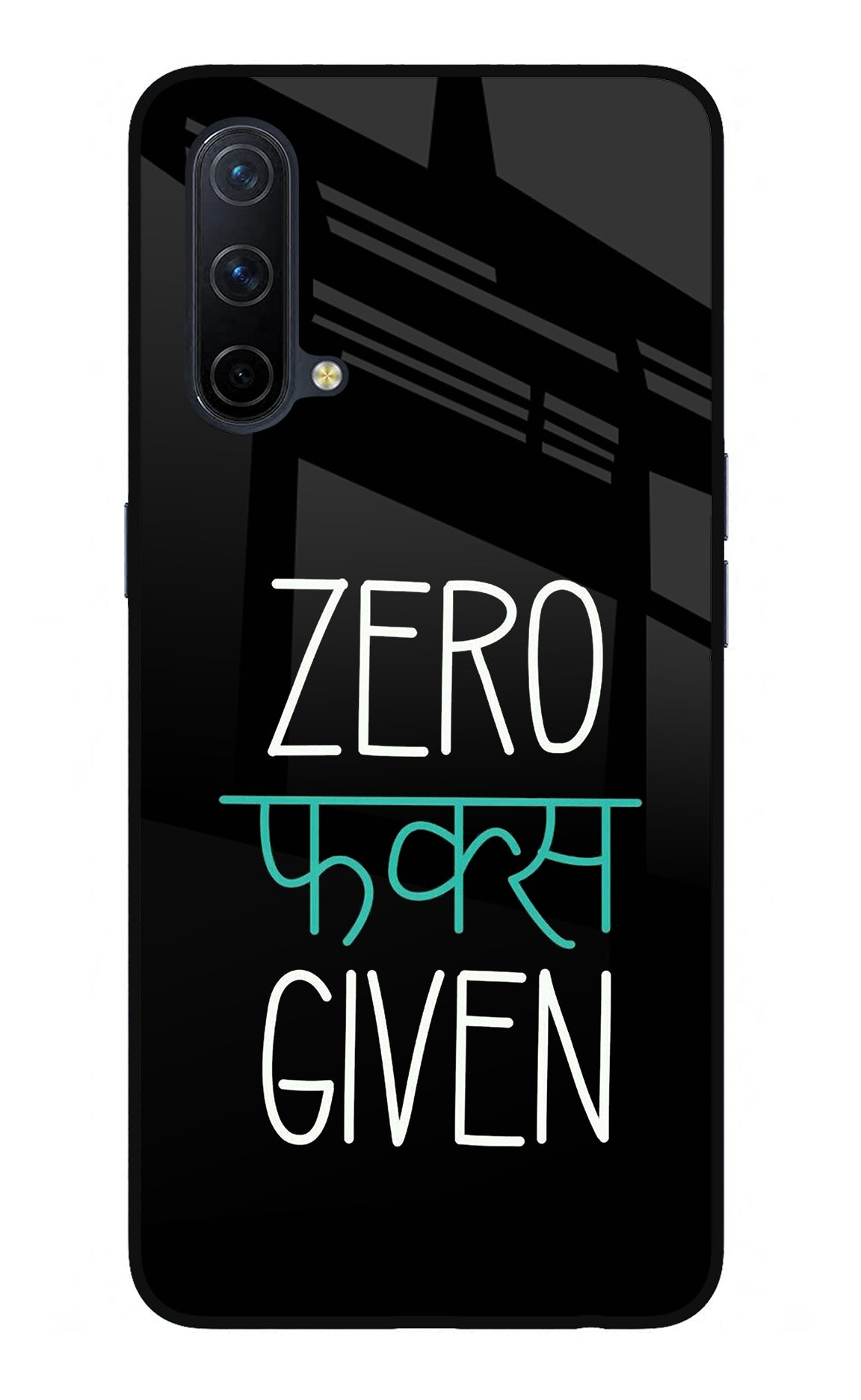 Zero Fucks Given Oneplus Nord CE 5G Back Cover