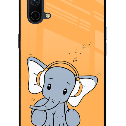High On Music Oneplus Nord CE 5G Glass Case Back Cover by Casekaro