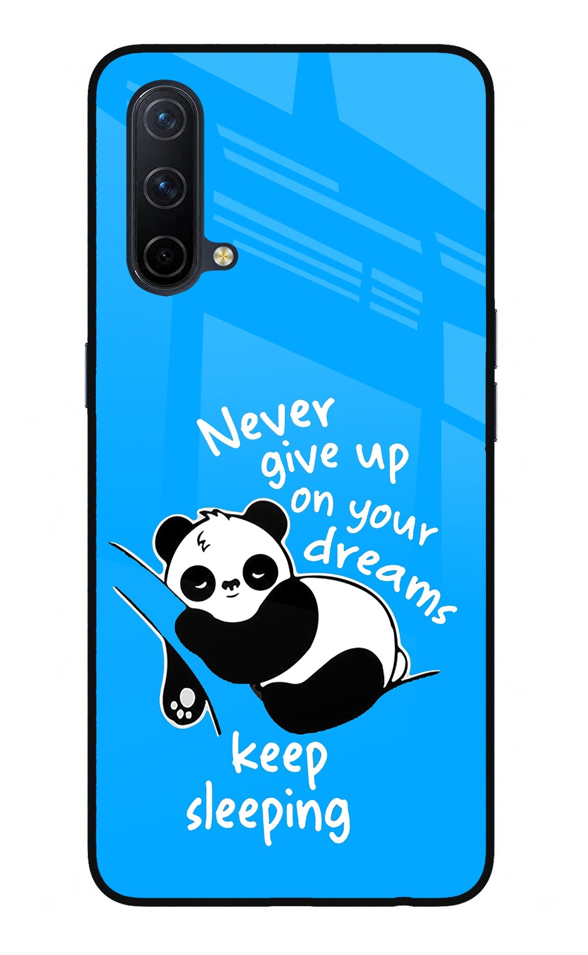 Keep Sleeping Oneplus Nord CE 5G Glass Case