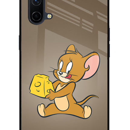 Jerry Oneplus Nord CE 5G Glass Case Back Cover by Casekaro