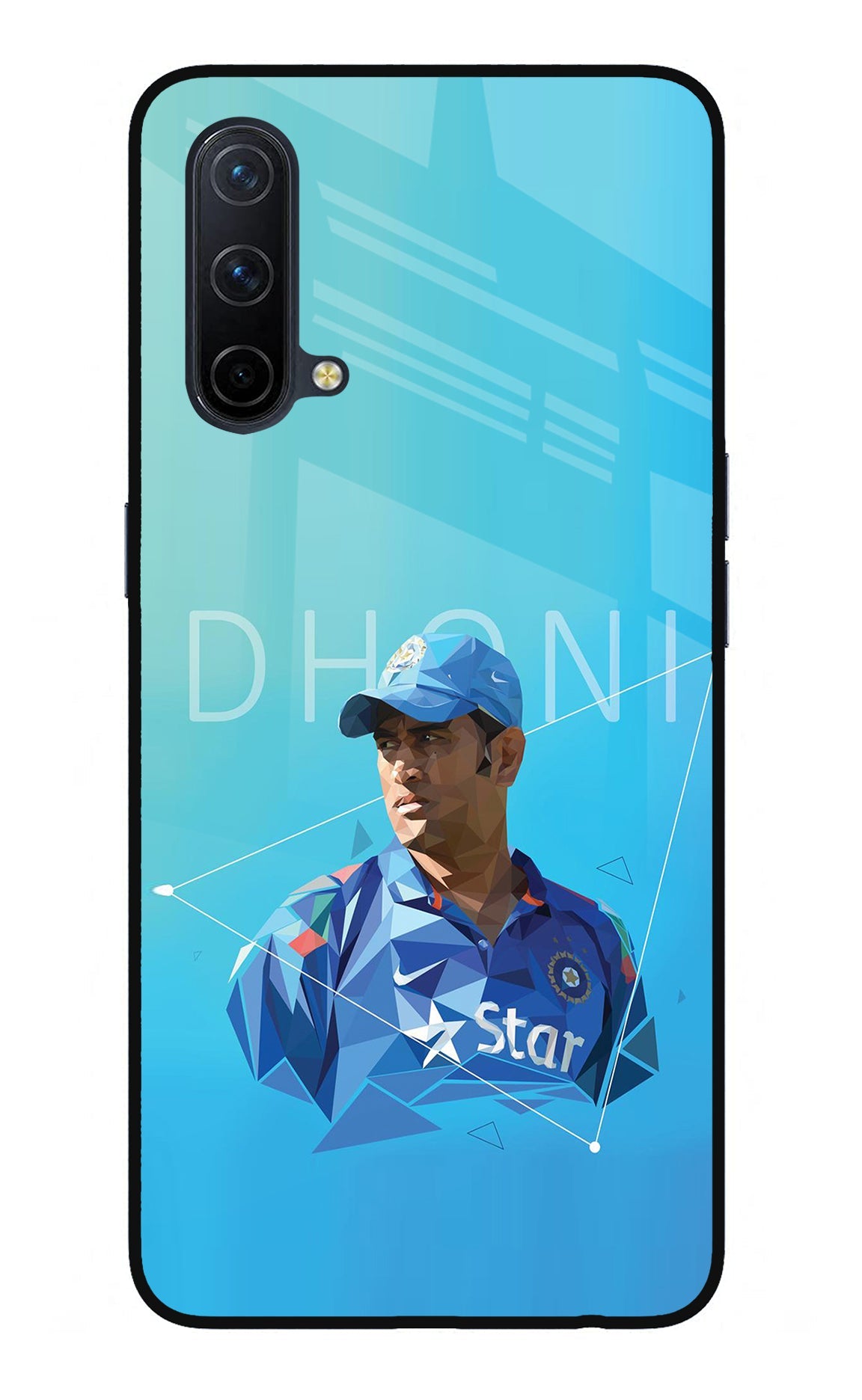 Dhoni Artwork Oneplus Nord CE 5G Back Cover