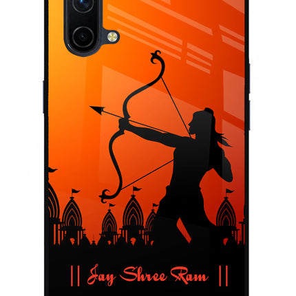 Lord Ram - 4 Oneplus Nord CE 5G Glass Case Back Cover by Casekaro