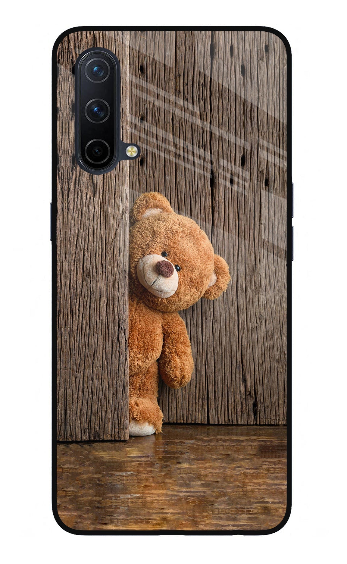 Teddy Wooden Oneplus Nord CE 5G Glass Case