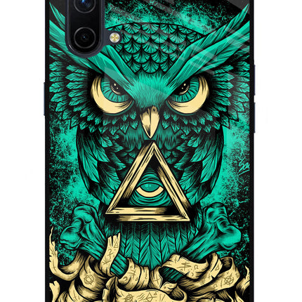 Green Owl Oneplus Nord CE 5G Glass Case
