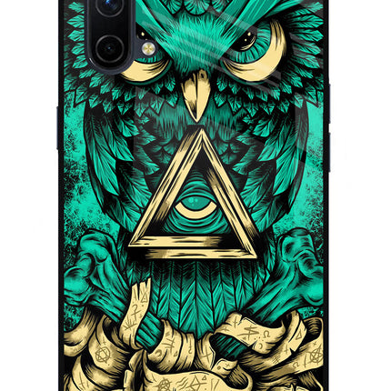 Green Owl Oneplus Nord CE 5G Glass Case
