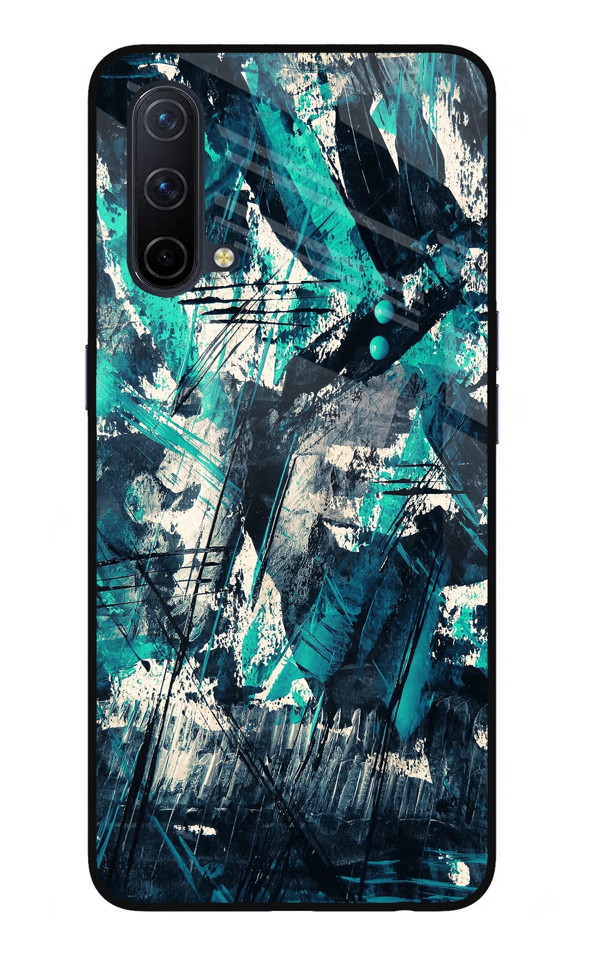 Artwork Oneplus Nord CE 5G Glass Case Back Cover by Casekaro