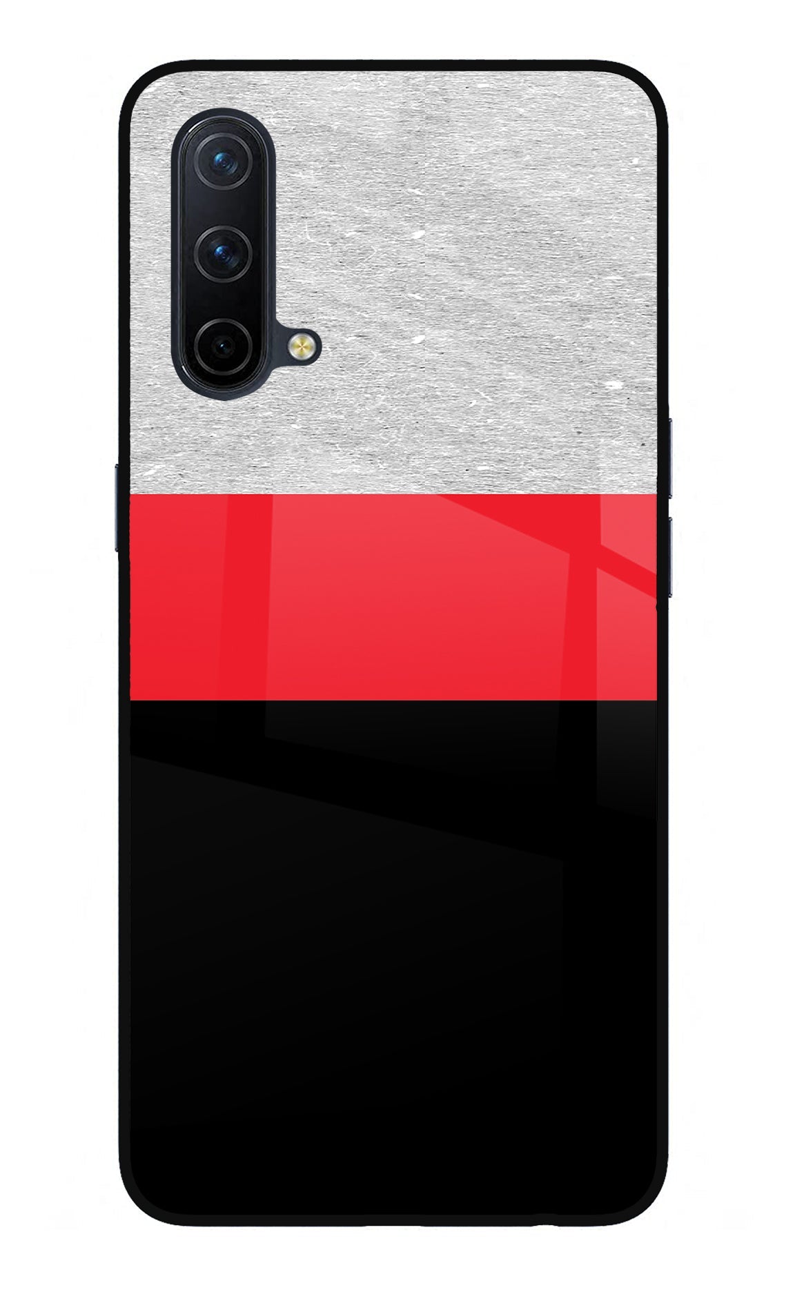 Tri Color Pattern Oneplus Nord CE 5G Back Cover