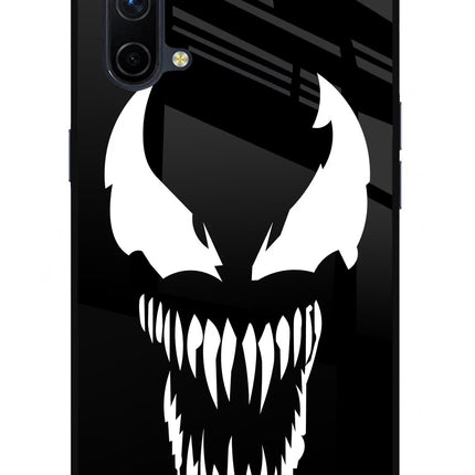Venom Oneplus Nord CE 5G Glass Case Back Cover by Casekaro