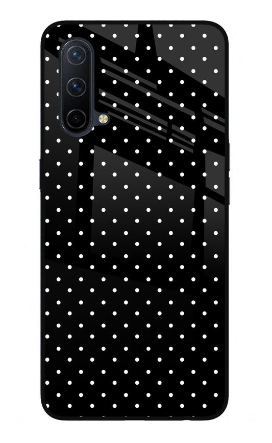 White Dots Oneplus Nord CE 5G Glass Case