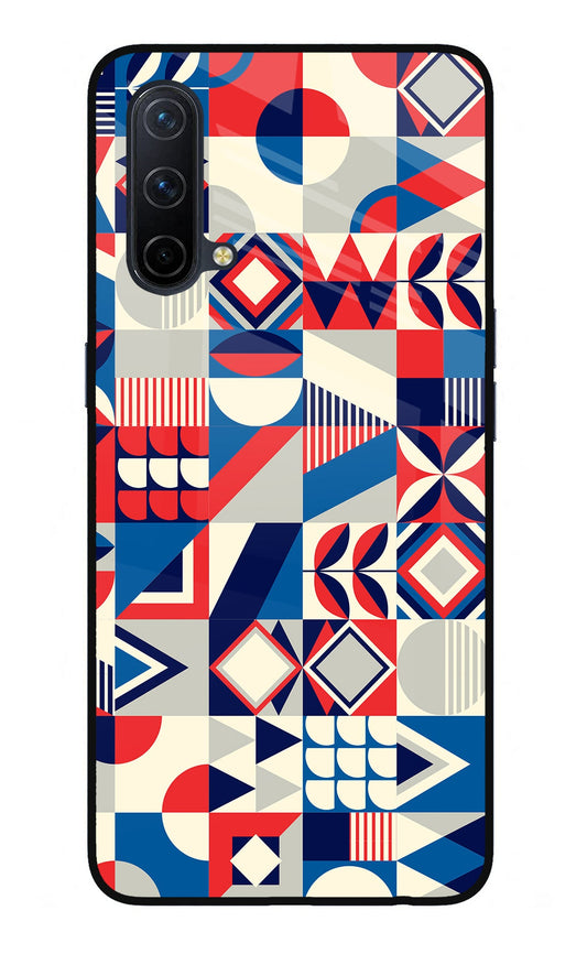 Colorful Pattern Oneplus Nord CE 5G Glass Case