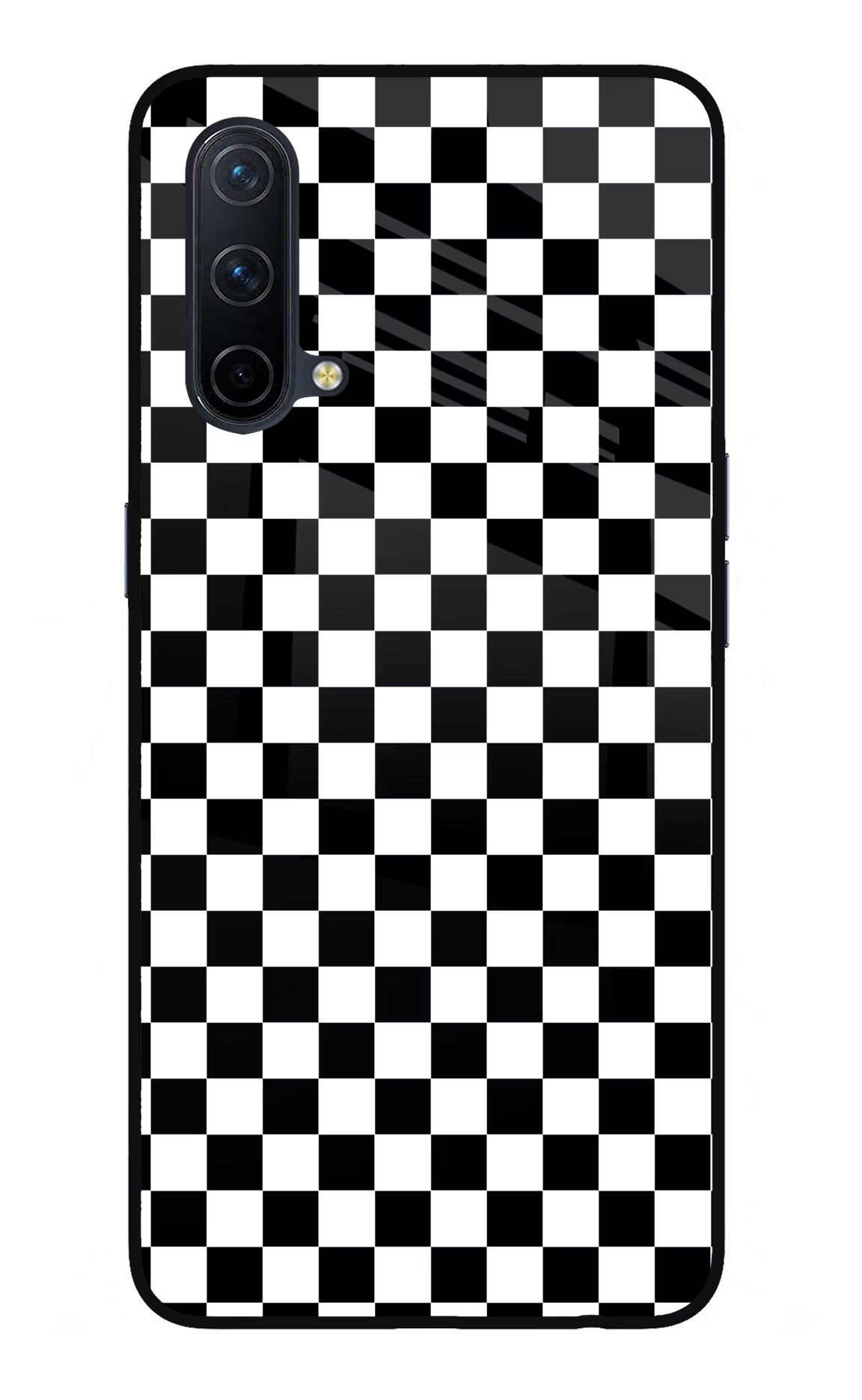 Chess Board Oneplus Nord CE 5G Glass Case Back Cover by Casekaro