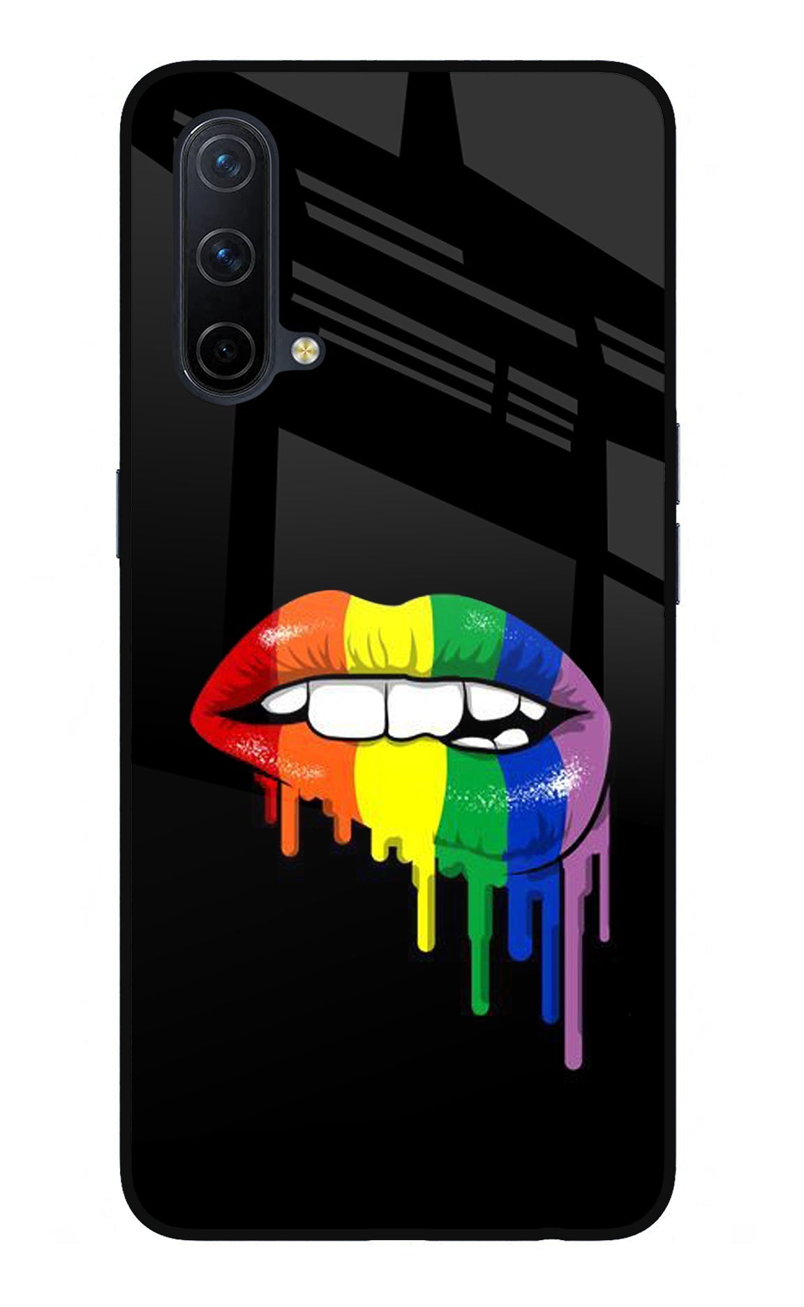 Lips Biting Oneplus Nord CE 5G Back Cover