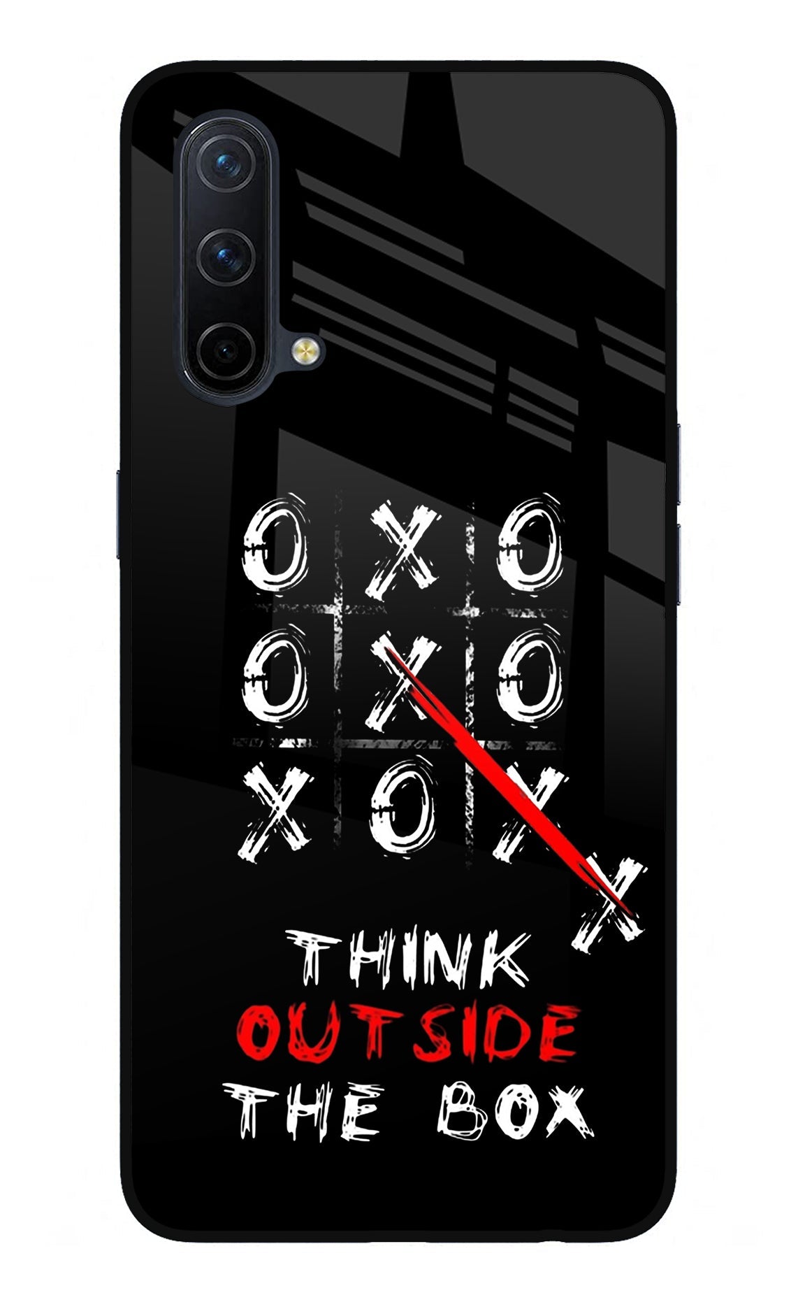 Think out of the BOX Oneplus Nord CE 5G Glass Case