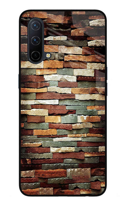 Bricks Pattern Oneplus Nord CE 5G Glass Case