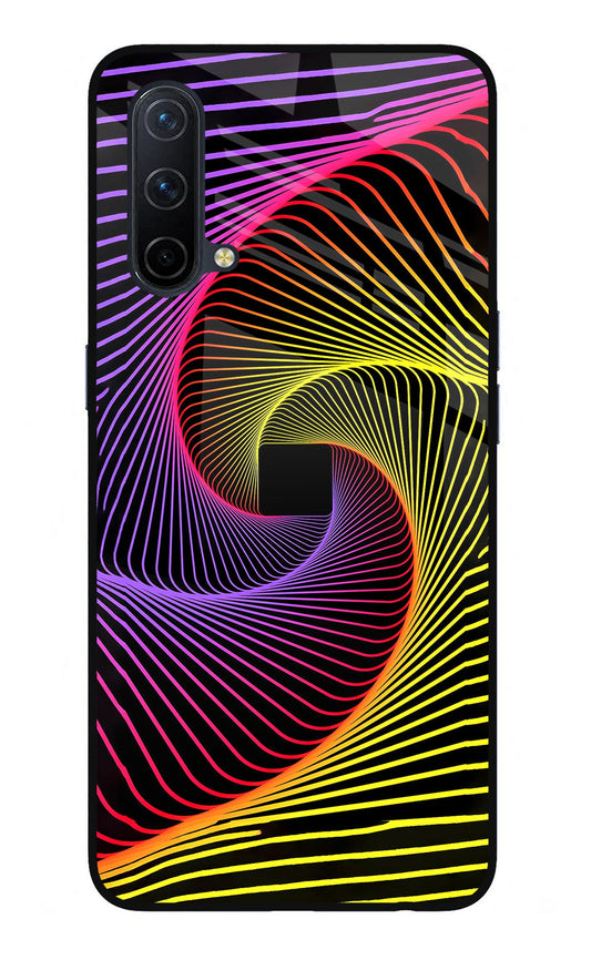 Colorful Strings Oneplus Nord CE 5G Glass Case