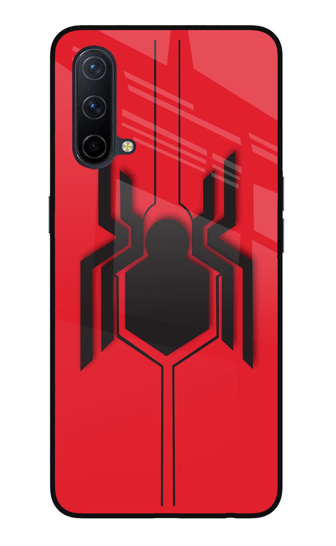 Spider Oneplus Nord CE 5G Glass Case Back Cover by Casekaro