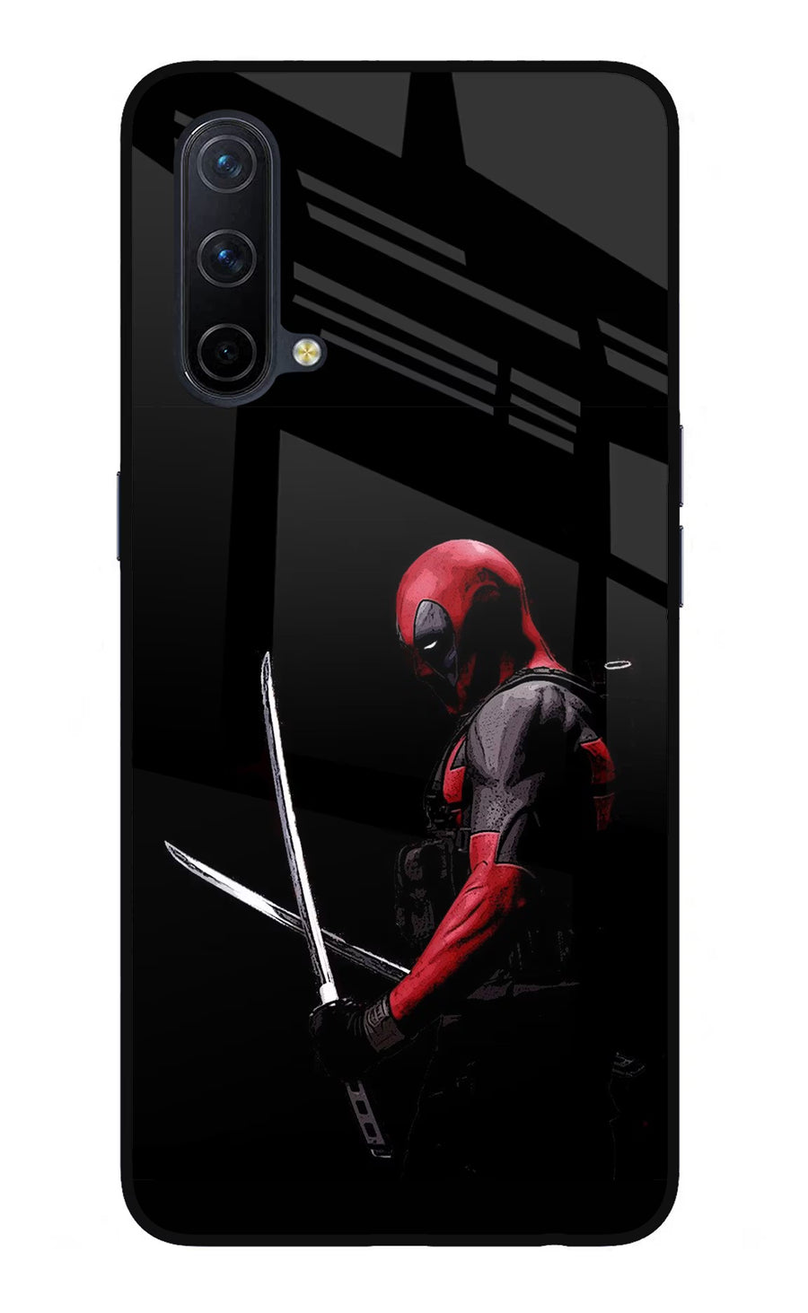 Deadpool Oneplus Nord CE 5G Back Cover, Glass case