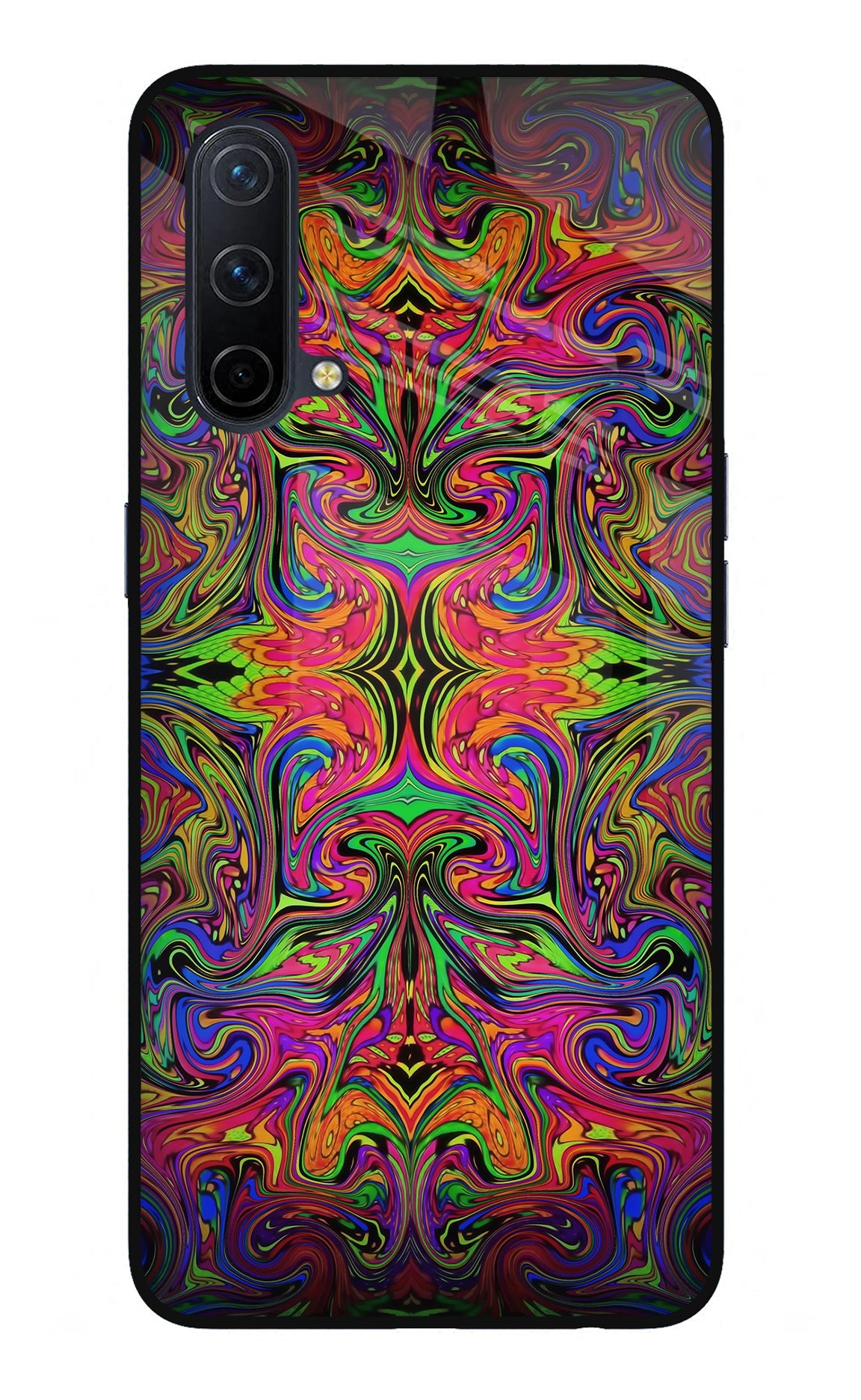 Psychedelic Art Oneplus Nord CE 5G Glass Case