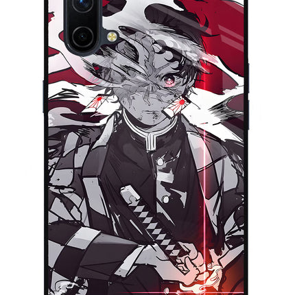 Demon Slayer Oneplus Nord CE 5G Glass Case