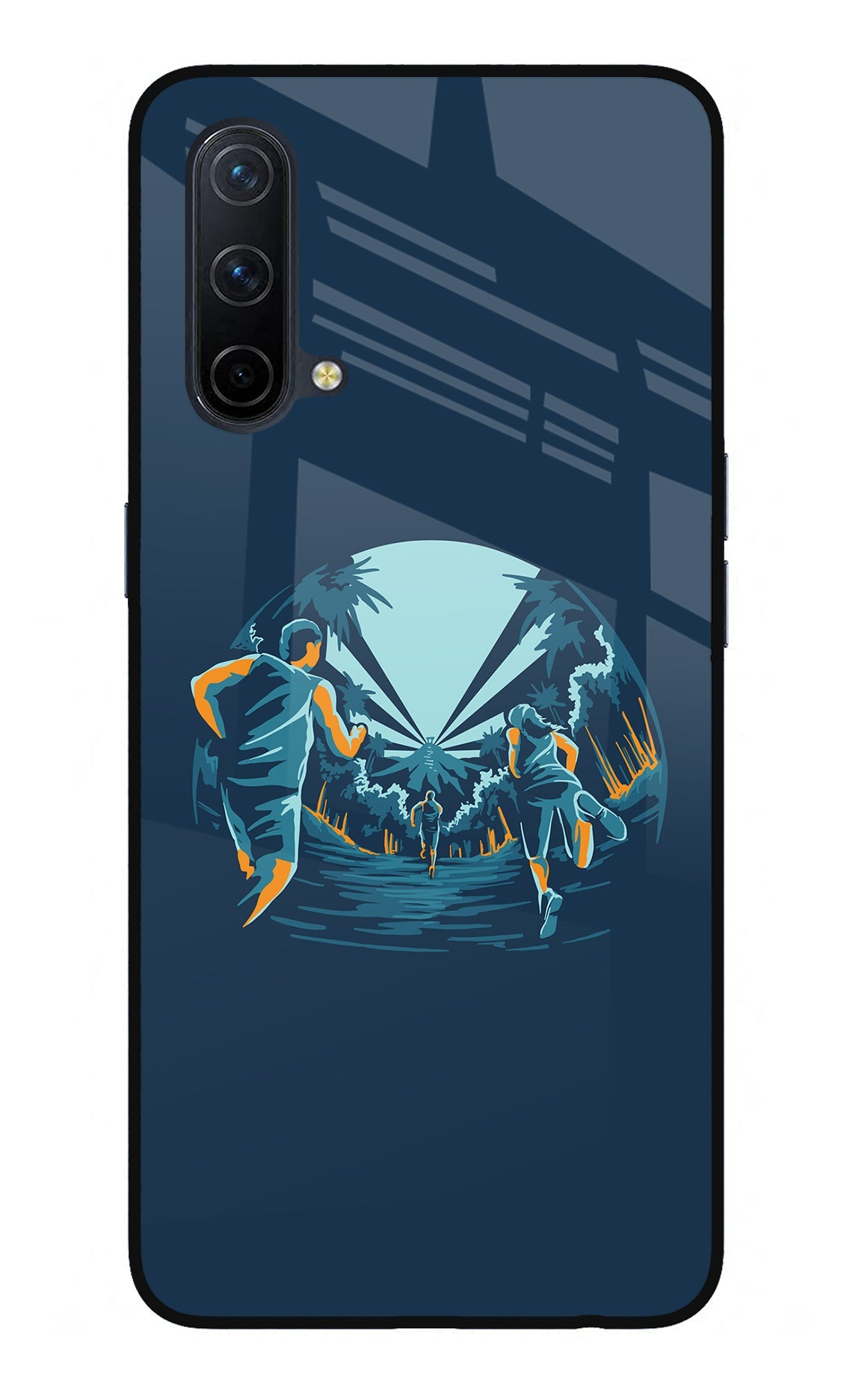 Team Run Oneplus Nord CE 5G Glass Case