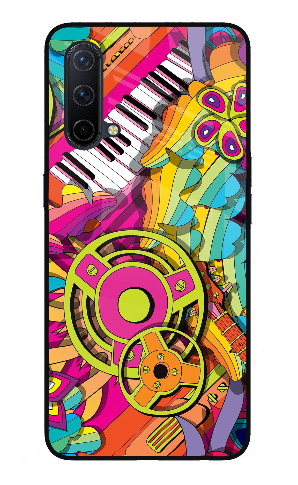 Music Doodle Oneplus Nord CE 5G Back Cover