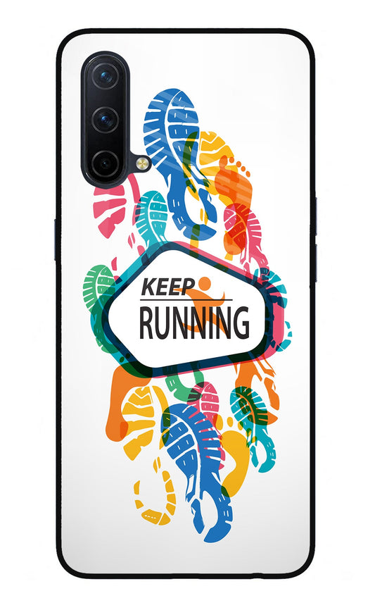 Keep Running Oneplus Nord CE 5G Glass Case