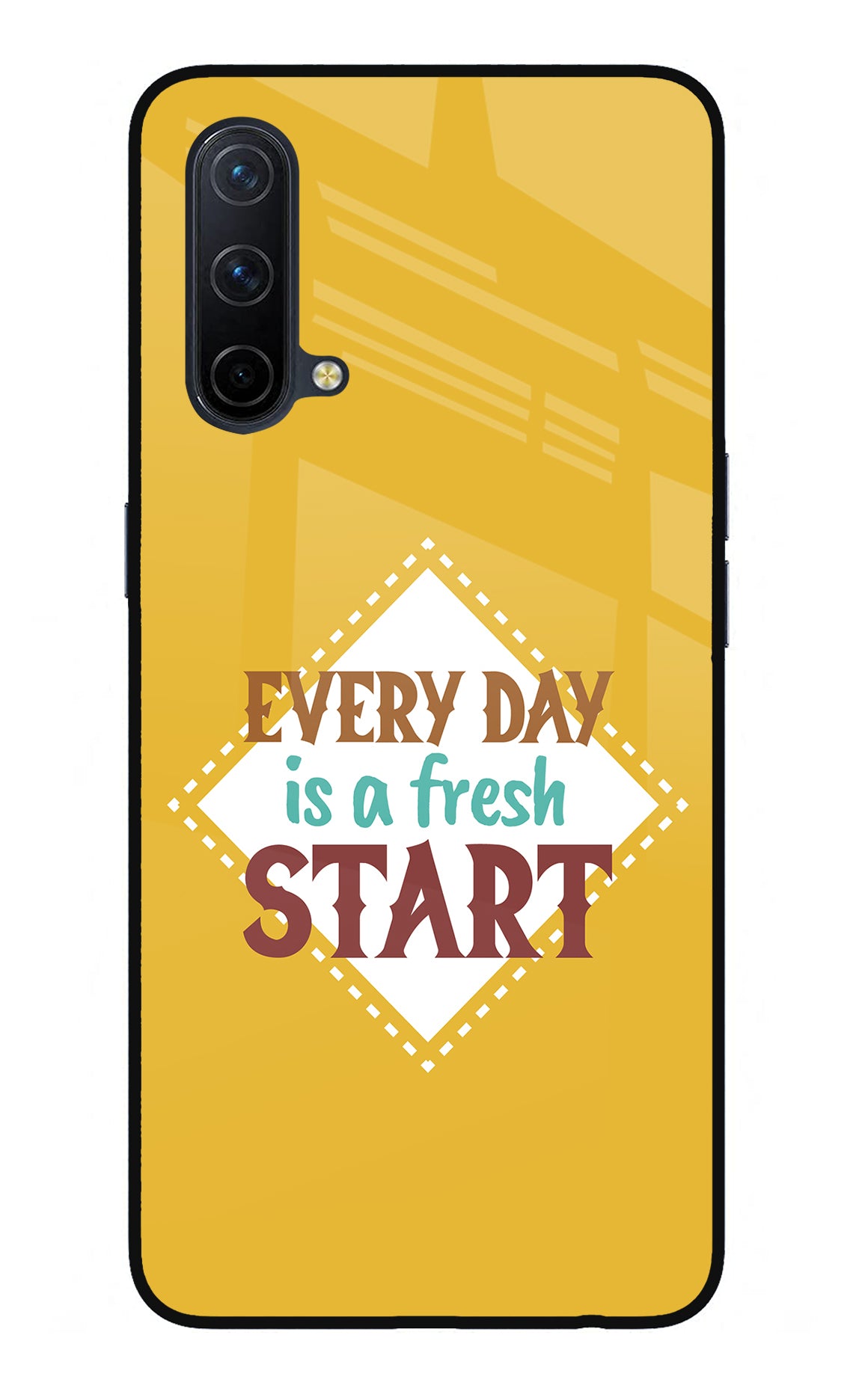 Every day is a Fresh Start Oneplus Nord CE 5G Back Cover
