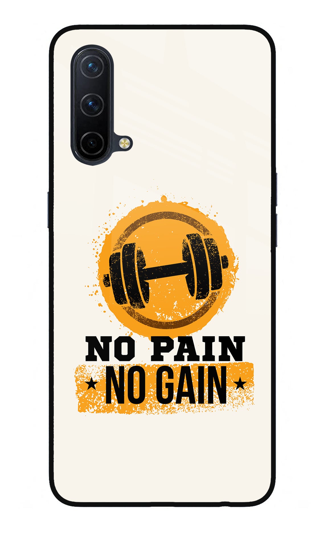 No Pain No Gain Oneplus Nord CE 5G Back Cover